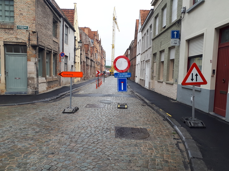 Overkoppelingen in de Vlamingdam en de Sint-Jorisstraat