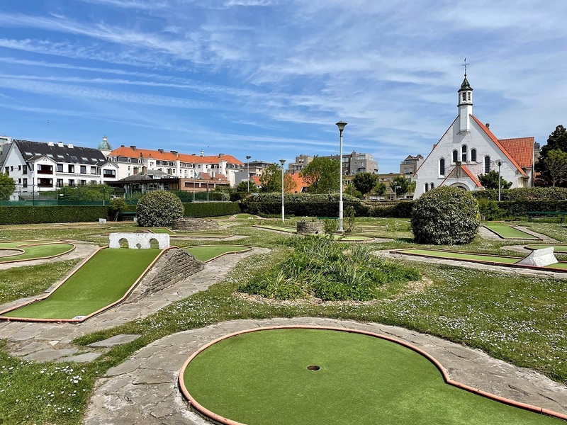 Zeebrugge krijgt opnieuw minigolf en tennispleinen op site Stella Maris