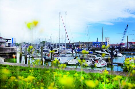 Overstromingsmaatregelen jachthaven